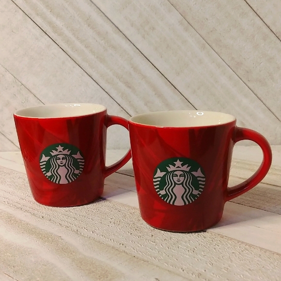 Starbucks Ceramic Espresso Cups Set Of 2 2014 - Picture 2 of 5